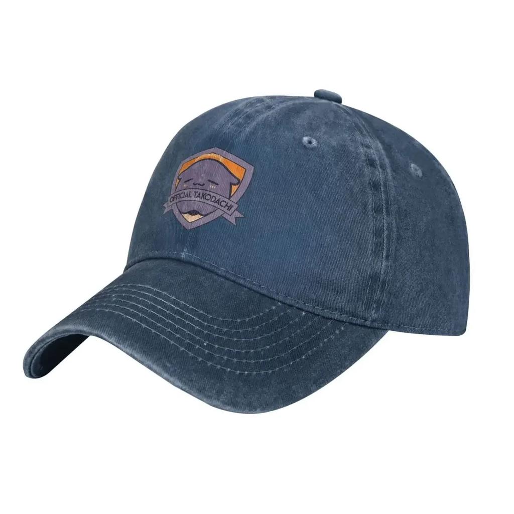 Значок Takodachi Hololive Ina Fanbase Dad Hat Hat Anime Cowboy Hats Peaked Cap For Women Shade The Sun Snapback Caps Family