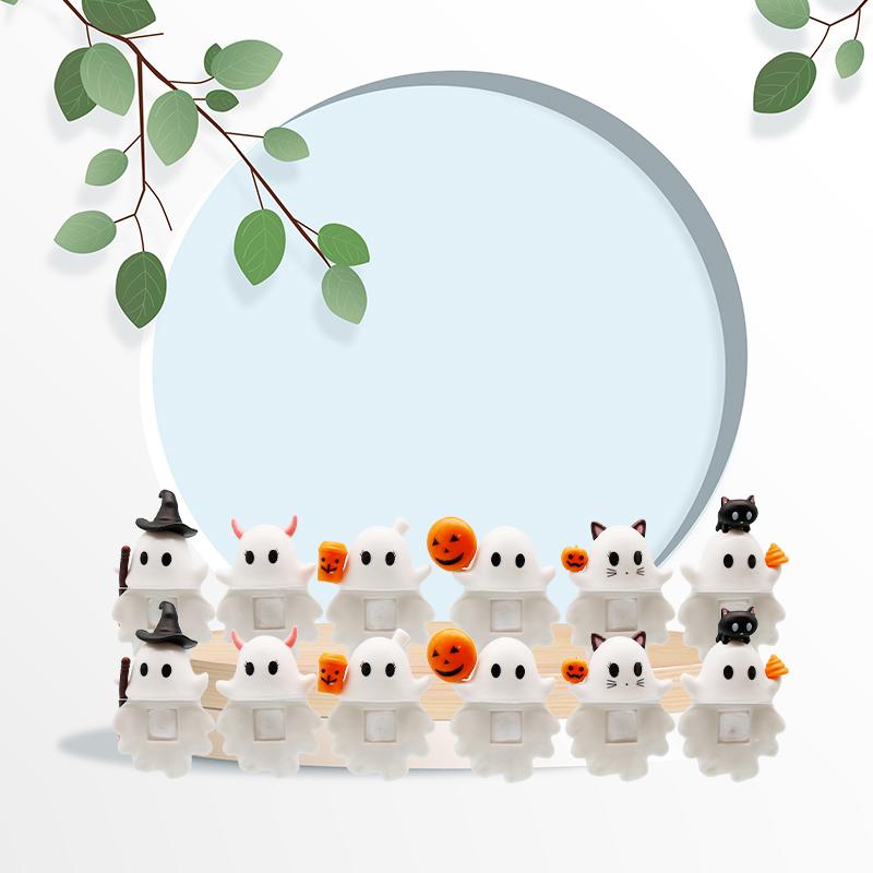 Halloween Ghost Figurine Halloween Series Blind Box Genuine Screen Decoration Birthday Gift Mysterious Surprise