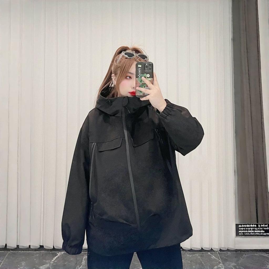 Топы, Модные куртки, Женская осенняя индивидуальность, Универсальный свободный крой