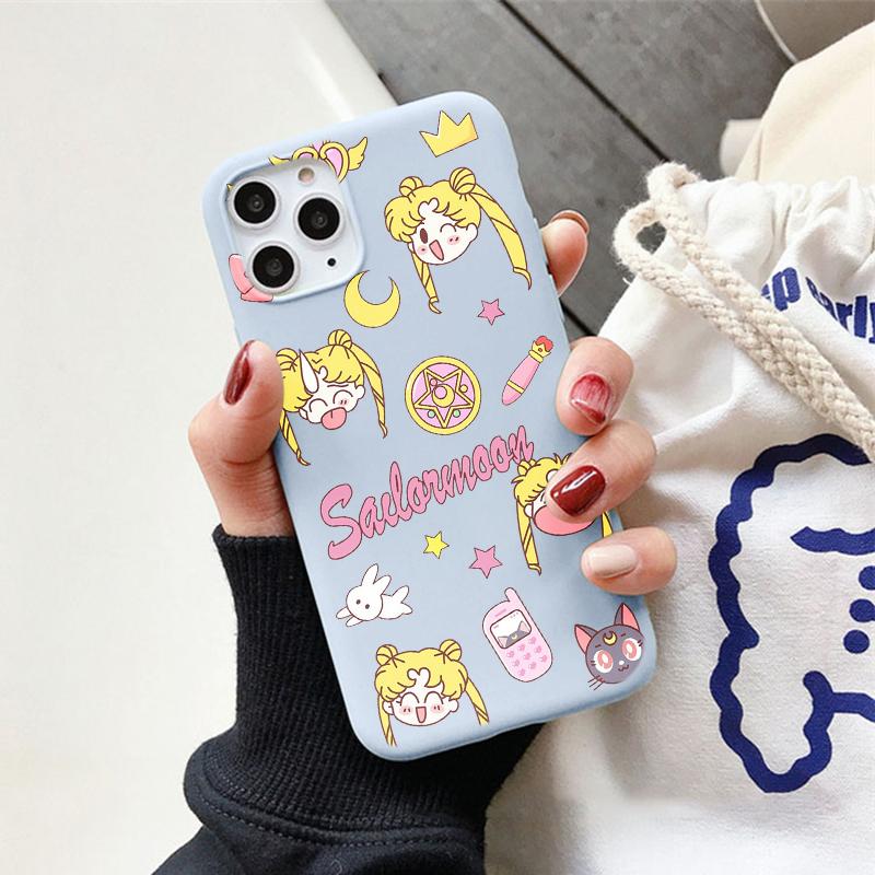 Чехол для Huawei Y9 Prime 2019 P30 P20 Honor 10i 20i 8X 50 Mate 20 Pro P40 Lite E Y7 Y6 P Smart 2021 Nova 5T Мультяшный Аниме Девушки