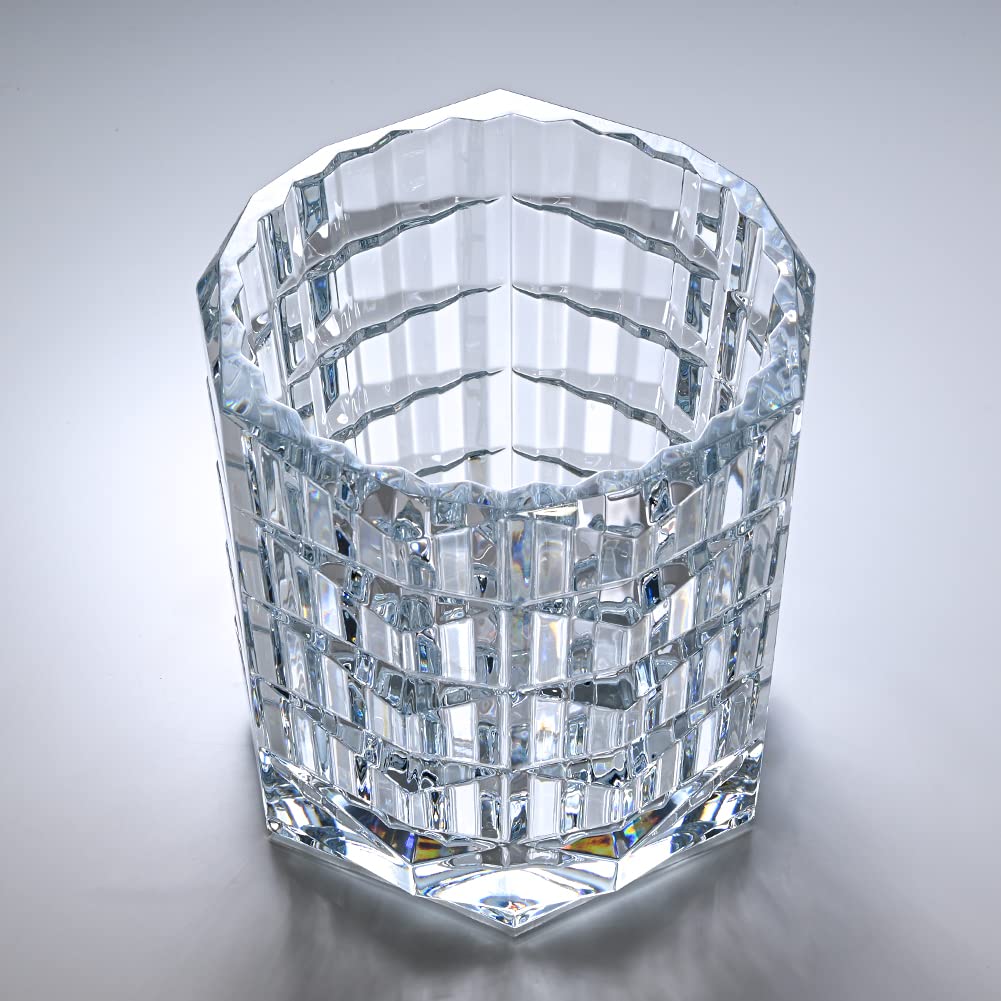 Baccarat Grand Candle Holder Base Vase Luxor Clear 2811508 [Used]