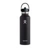 Hydro Flask Hydration 21oz 621mL Standard Mouth Flex Straw Black
