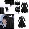 New Kids Long Sleeve Dress Adam's Family Cosplay Princess Style