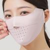 Uv Sun Protection Ice Silk Face Mask Thin Face Cover Outdoor Running Cycling Sports Mask Summer