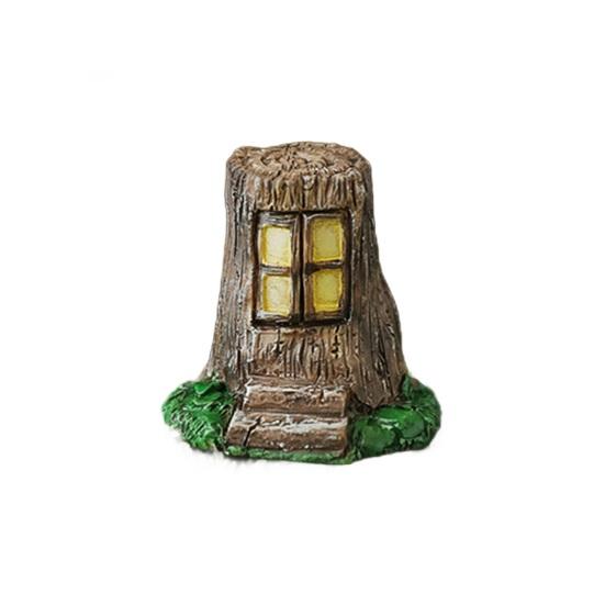 Garden Miniature Frog Statue Indoor Outdoor Sitting Frog Figurine Resin Cartoon Animal Sculpture Flower Pot Microlandscape Decoration Ornament