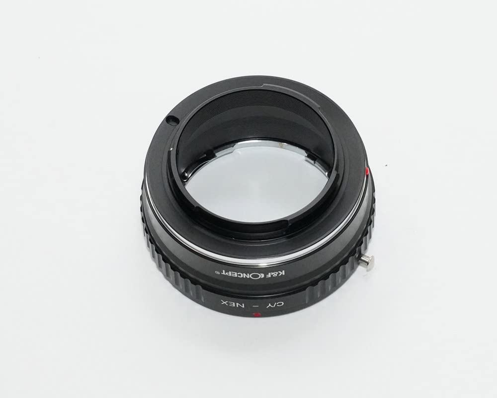 КОНЦЕПЦИЯ Адаптер Contax Yashica с салфеткой для линз K&F C/Y-NEX E-mount cy-nex (КФНЕКС)
