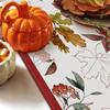 Bonhause Fall Maple Leaves Table Runner 13x72 Inch Autumn Leaf Thanksgiving Kitchen Dining Table Decoration for Indoor Outdoor Home Party Decor
