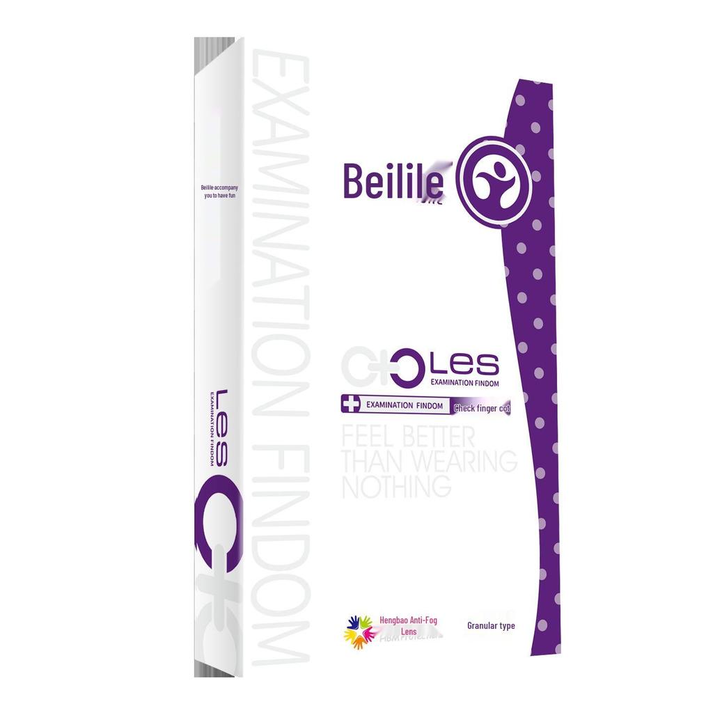 Bailile Prickly Silky Ribbed Condoms - Light & Thin 3D Texture for Adults