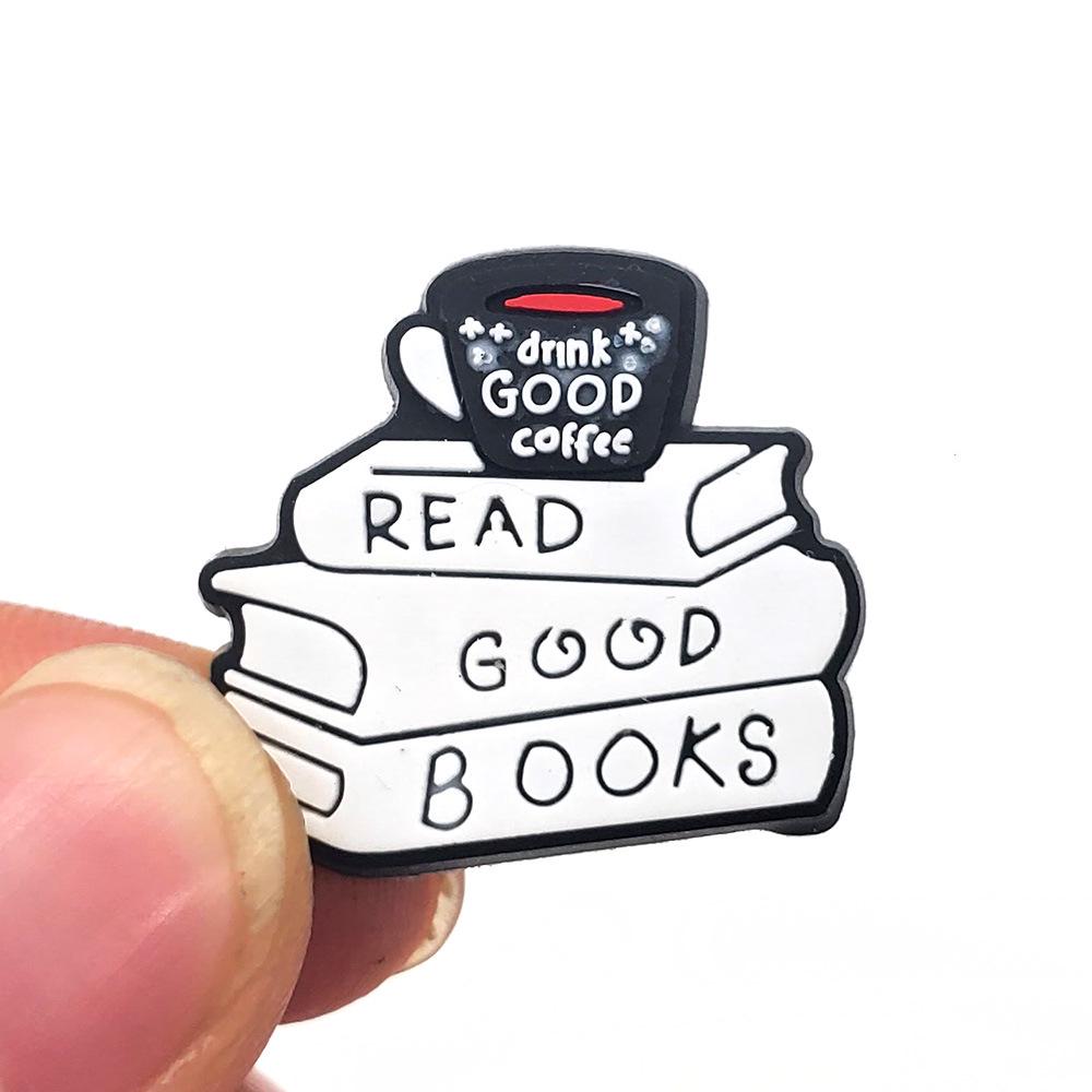 Серия фраз с буквами Мультяшные украшения для обуви-сабо: Милые ПВХ цветы и пряжки