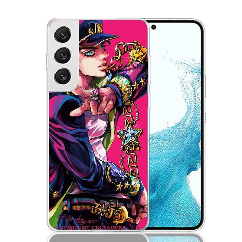 Чехол для телефона JoJo's Bizarre Adventure Kujo Jotaro для Samsung Galaxy S26 S25 Edge S24 S23 FE S22 Ultra S21 Plus S20 + Fundas Cover