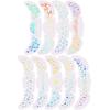 Fish Scale Moon Star Face Temporary Tattoo DIY Face Tattoo Sticker  Party