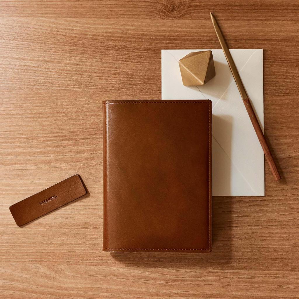 Оригинальная плотная обложка для блокнота Hobonichi Techo (A6) (коричневый)