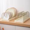 Dish Rack Organizer Multifunctional Detachable U-shaped Groove Pot Lid Drain Holder Cup Drying Shelf Kitchen Accessories