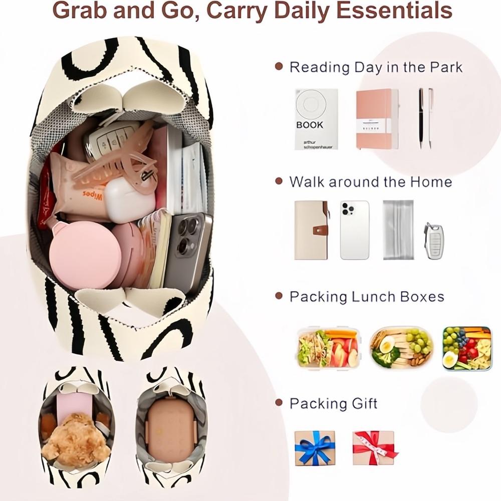 Вязаная сумка-ведро из пряжи, многофункциональная сумка на запястье, плетеная сумка, мультяшная ручная повседневная сумка. zwq