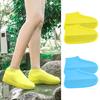 1 пара водонепроницаемых чехлов на сапоги, силиконовые чехлы на обувь, противоскользящие эластичные бахилы, утолщенные водонепроницаемые защитные чехлы на обувь