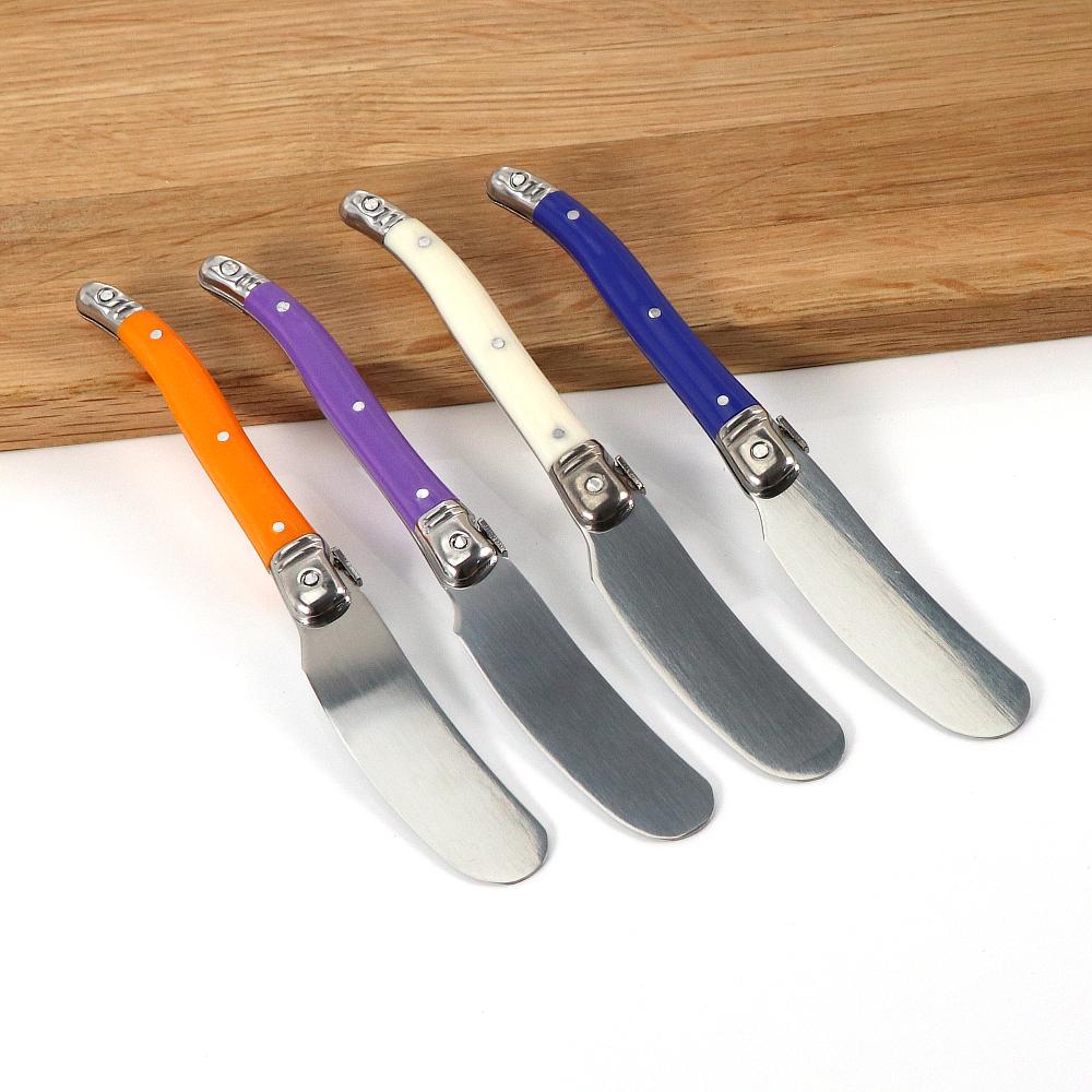 8Pcs Colorful Cheese Knife Set Butter Spatula Knife Cheese slicer Cream Jam spreader Dessert cutting knife Baking tool