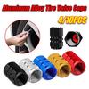 Car Wheel Tire Valve Stems Caps Aluminum Tyre Rim Stem Covers Airdust Waterproof for BMW Auto Moto Car Accessories Tool