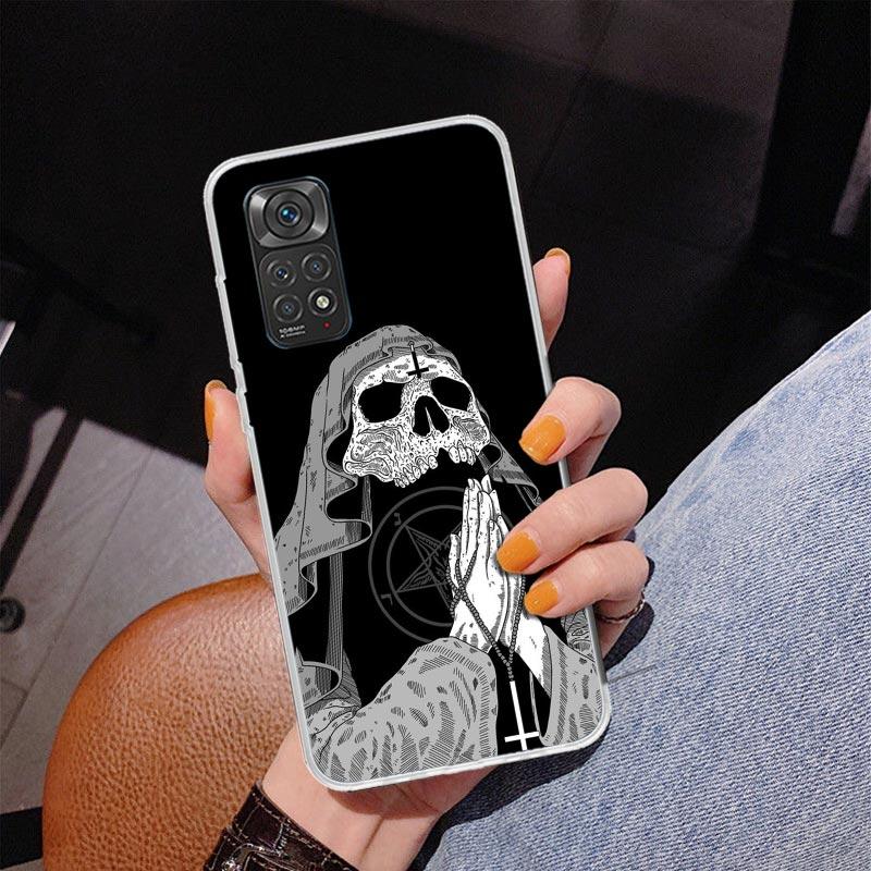Сатанинский Козел Сатана Дьявол Чехол Для Телефона Для Xiaomi Redmi Note 15 14 13 12S 12 11 Pro Plus 14S 11S 11E 10 10S 11T 5G Персонализированный Cov
