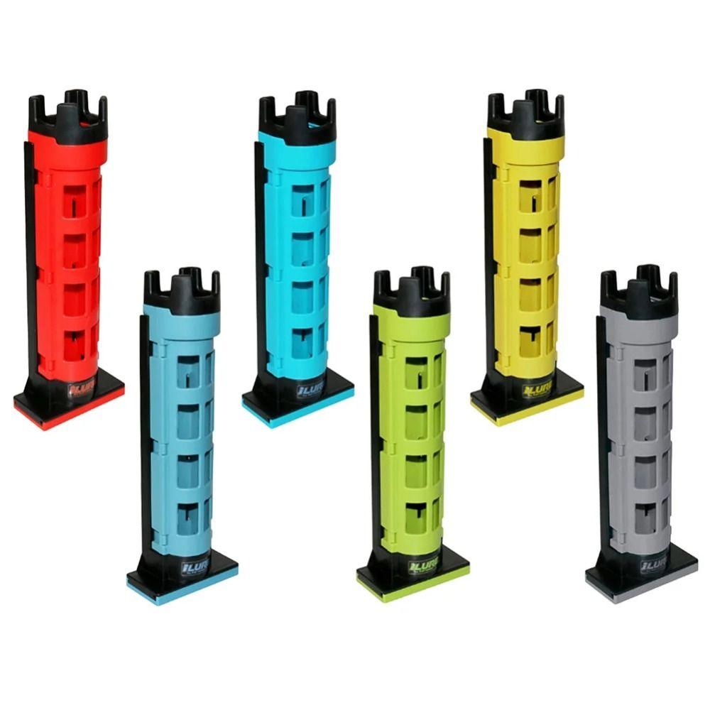 Portable Fishing Box Rod Stand Durable Fishing Box Barrel Holder Insertion Device