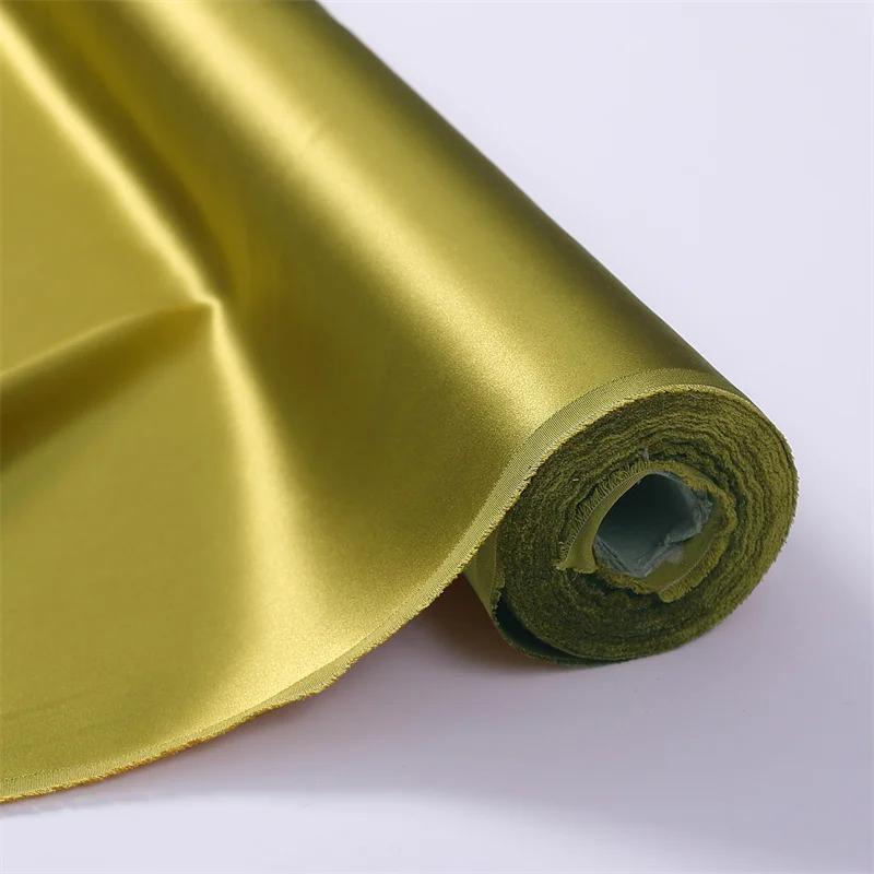 22 Момме 100% чистый шелк тутового шелкопряда ткани шармез текстильная вышивка одежда простая атласная шелковая ткань 100x114 см