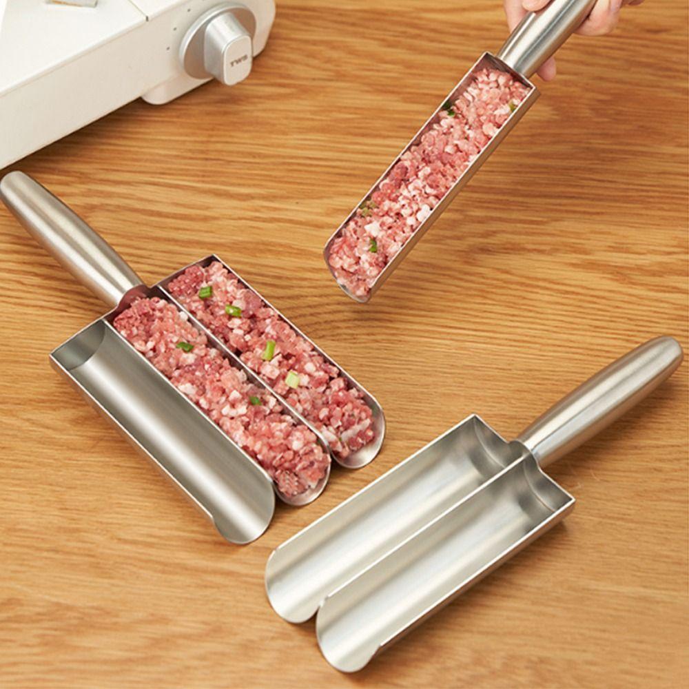 Прочная ручная машинка для фрикаделек, инструмент для легкого извлечения фрикаделек, форма для приготовления мясных шариков, кухонный инструмент