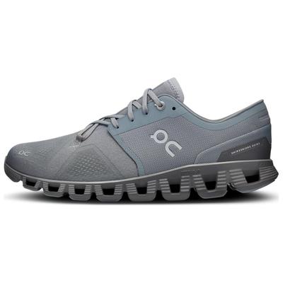 ON Cloud X 3 Mist Rock Мужские кроссовки Серые 60.97797