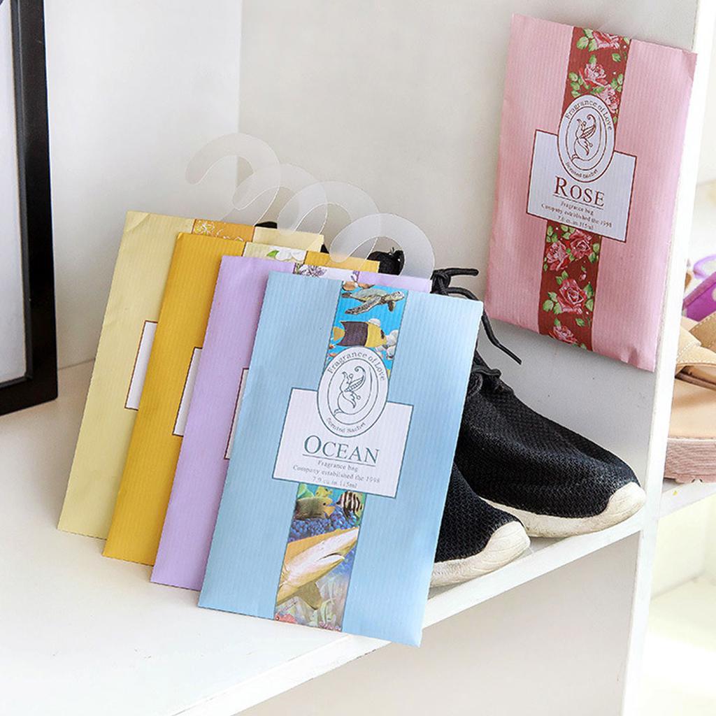 Hanging Scented Wardrobe Clothes Freshner Fragrant Sachet Home Car Fragrance Bag