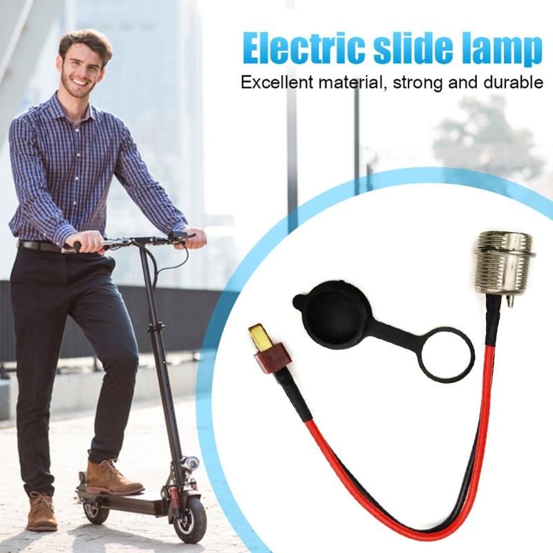 10-дюймовый электрический самокат Часть Порт зарядки Мощное зарядное устройство Кабель для зарядки с разъемом T-образный для Kugoo M4 Запасные аксессуары