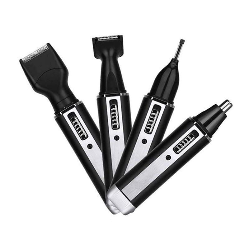 Набор для груминга «Все в одном» Перезаряжаемый Электрический Многофункциональный 4 в 1 Триммер для волос Уши Борода Брови Лицо Бритвенная машинка