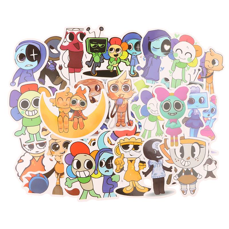 50 шт. наклеек Dandy's World Dandy'S World Diy наклейки для скрапбукинга телефона багажа скейтборда водонепроницаемые граффити наклейки