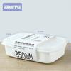 Kitchen Storage Refrigerator Food Storage White Containers Fresh Box Containers Kitchen Storage Food Sealed Kitchen Organizer