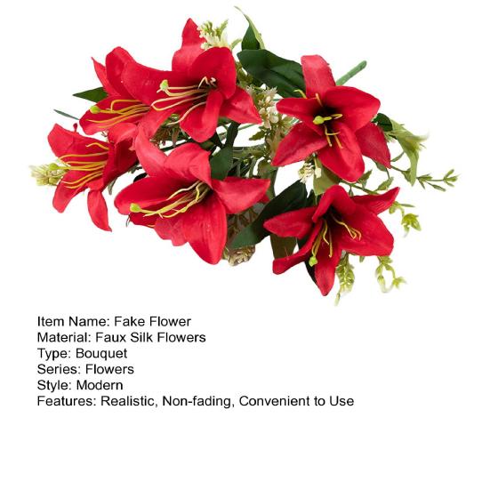 Премиум-поддельный цветок долговечный декоративный орнамент