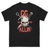 GG Allin 1956 - 1993 Графическая футболка-трибьют 100% хлопок Мужские футболки Топ Унисекс классическая футболка