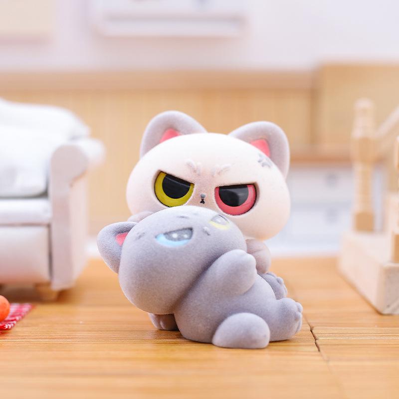 Новая вторая волна слепых коробок Little Siam Милый Кот Кукла Мини Фигурка Декор для Рабочего Стола Подарок на День Рождения Сюрприз
