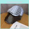 Vintage British Plaid Beret Cap For Men And Women With Sunproof Breathable Cotton Summer Spring Autumn Wear