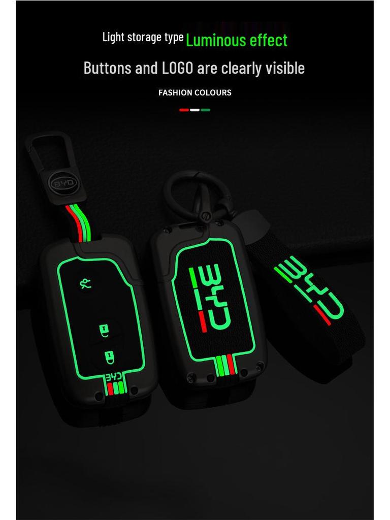 BYD F3/G3/F0/S6/S7/E6/L3 Key Case with Metal Buckle
