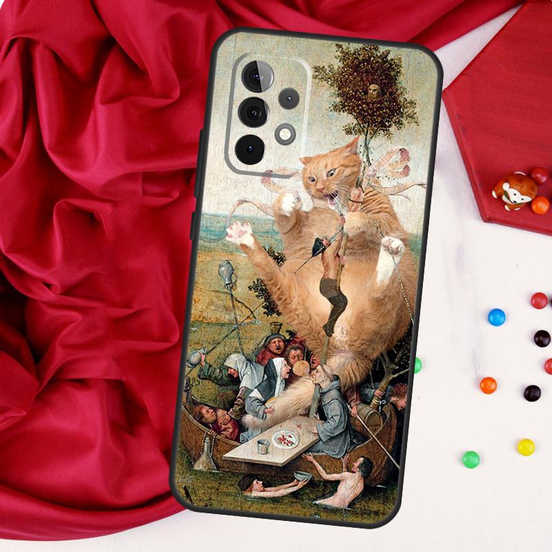 Hieronymus Bosch Art Funda For Samsung Galaxy A54 A34 A14 A13 A23 A33 A53 A73 A12 A22 A32 A52 A51 A71 Case