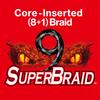 Плетеный шнур PE Super Braid 9 3000 ярдов 40 фунтов Темно-зеленый цвет YO-ZURI