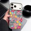 Pink Floral Pattern For iPhone 17 Pro Max Air 16 15 14 13 TPU Soft Case Cover