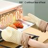 Пятипалые термостойкие кухонные перчатки Толстые силиконовые рукавицы для выпечки
