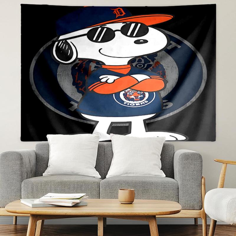 Snoopy Print Tapestry, Lightweight Wall Hanging, for Bedroom, Dorm, Living Room, Home Art Decor, Birthday Christmas Gift for Friends