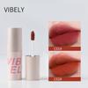 VIBELY Small Chubby Dun Velvet Matte Matte Lip Slime Burst Students Affordable Lip Glaze Lipstick