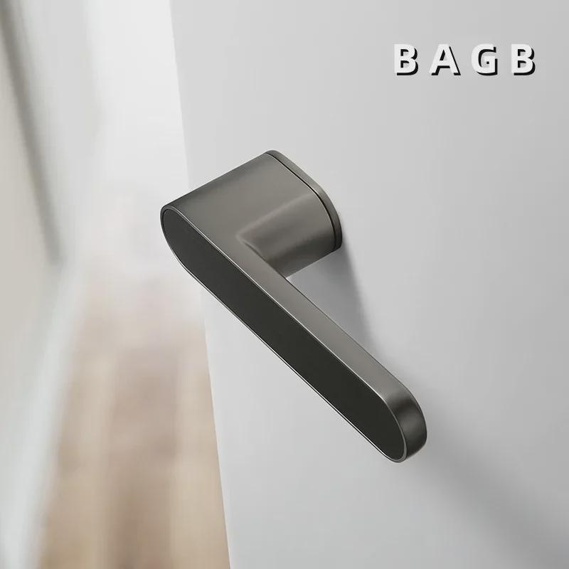 BAGB Italian Minimalist Silent Magnetic Door Lock for Indoor Bedrooms
