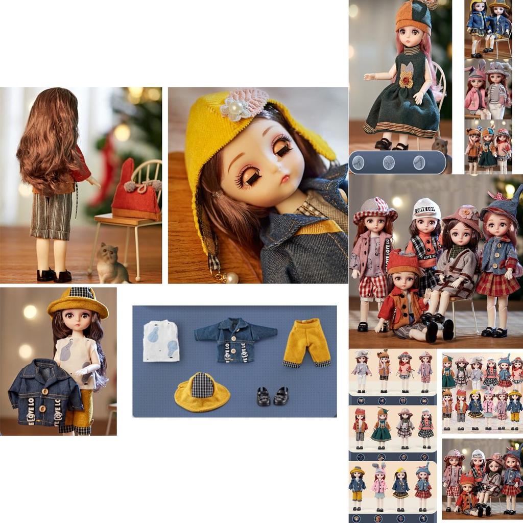 Изысканно выполненная BJD кукла с тематикой 12 знаков зодиака. Полный набор с одеждой, мягким париком и виниловой головой!