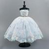 White Blue Floral Ballet Dress For Barbie Doll Outfits 1/6 Dolls Accessories Cute Dancing Costume 3-layer Skirt Clothes Toy