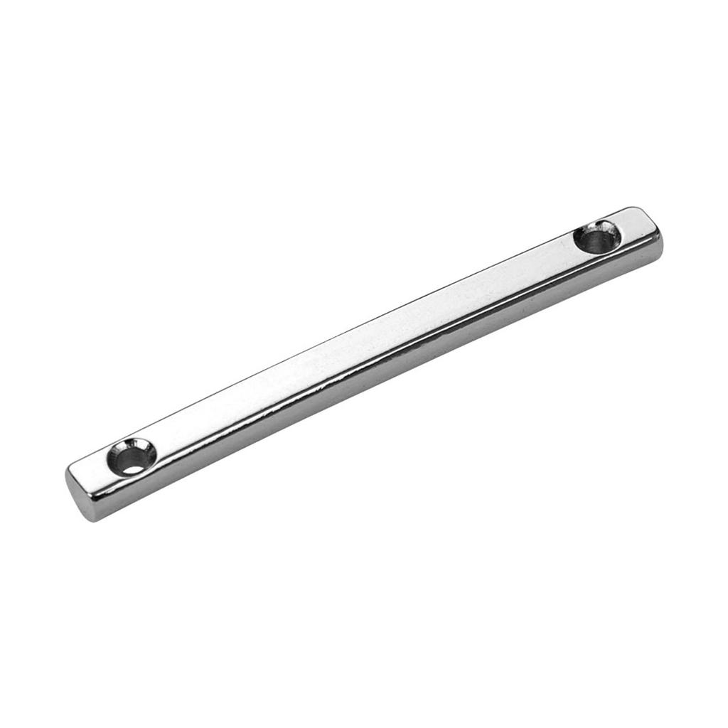 Держатель струн на головке грифа для электрогитары, замена, 52 мм, серебристый