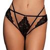 LENA Black Open Panties - Le Désir - Thongs and Panties