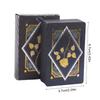 Luxury Gold Plated PVC Playing Cards Washable Deck Card Poker Card Set for Game NightsCollectible Playing Cards Set