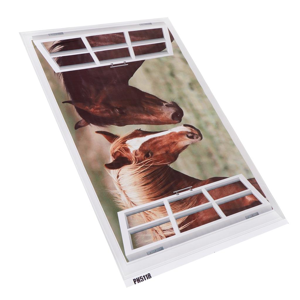 Fake Window Wall Stickers Removable Scenery Wall Decals Home Decoration for Living Room