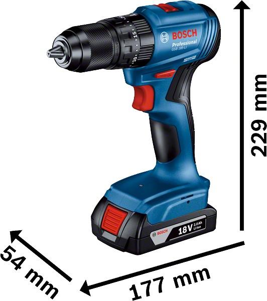 Combo Kit 18V Gdx 18V-285 + Gsb 185-Li 2*2.0Ah - B 6019N2124